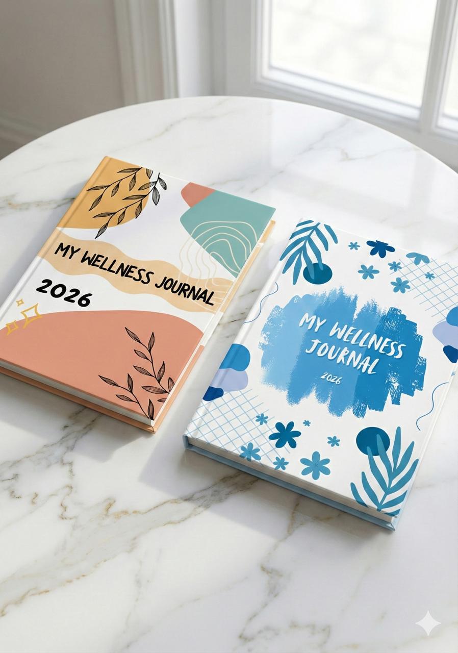 A Structured Roadmap to a Calmer, Clearer You in 2026 - Printable Wellness Journal