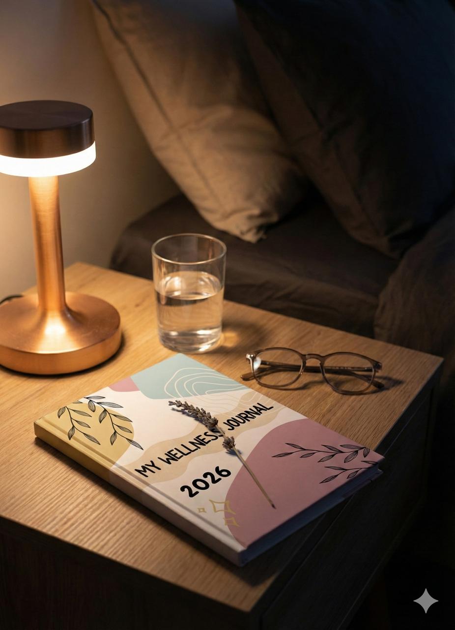 A Structured Roadmap to a Calmer, Clearer You in 2026 - Printable Wellness Journal