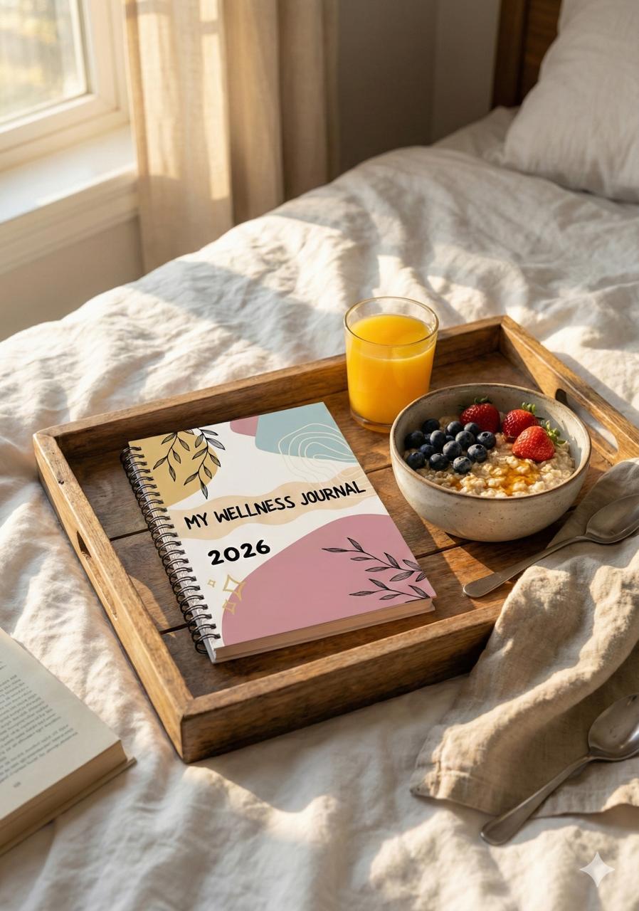 A Structured Roadmap to a Calmer, Clearer You in 2026 - Printable Wellness Journal