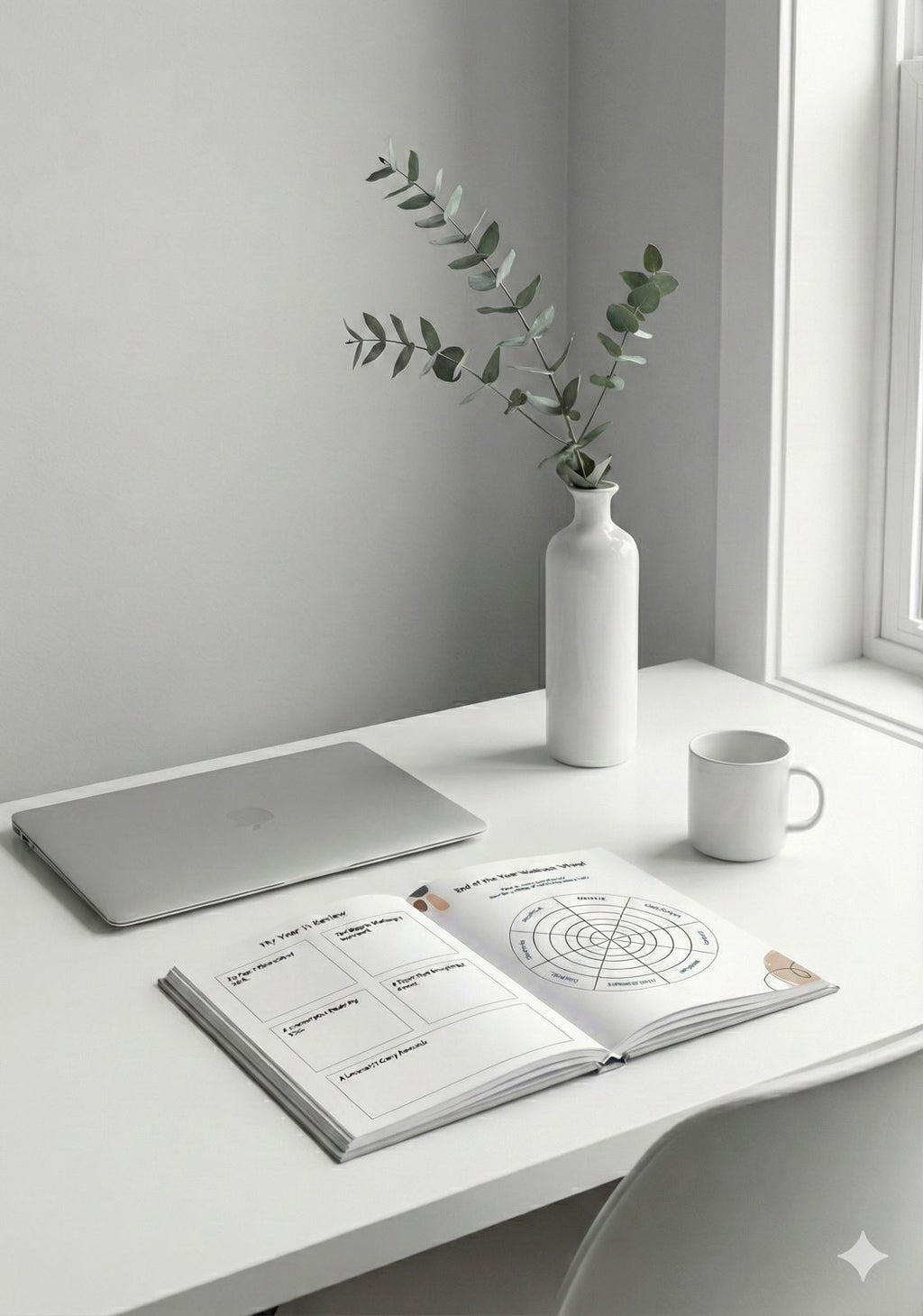 A Structured Roadmap to a Calmer, Clearer You in 2026 - Printable Wellness Journal