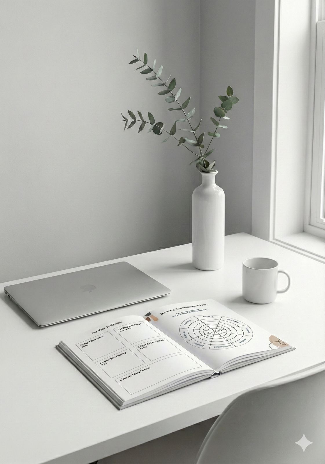 A Structured Roadmap to a Calmer, Clearer You in 2026 - Printable Wellness Journal